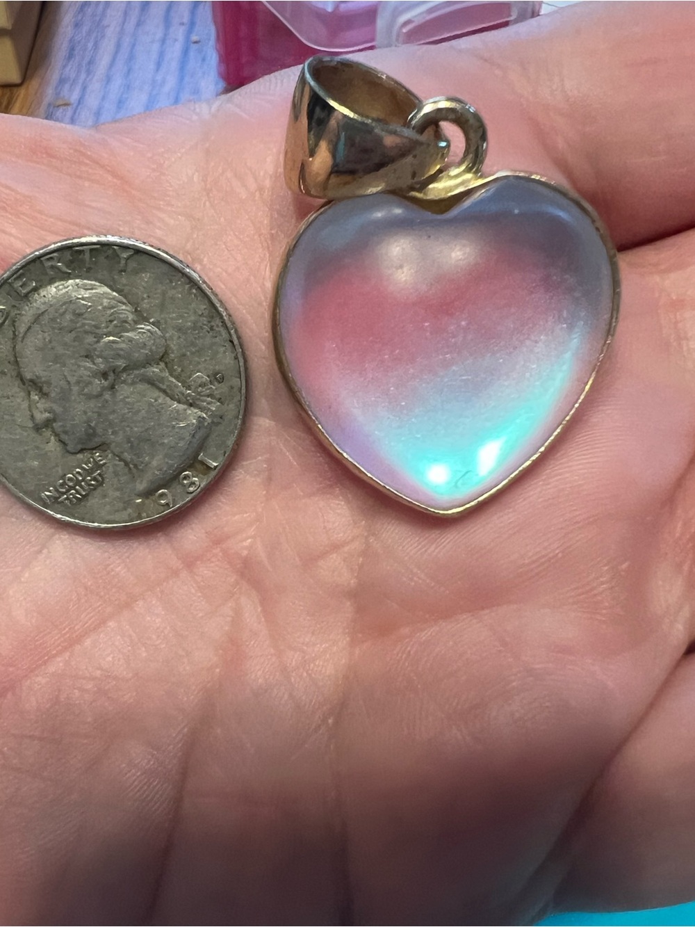 Charles Albert Luminite Pendant